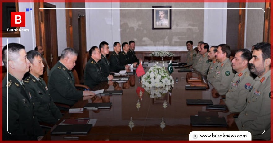 COAS Asim Munir meets PLA Ground Forces Commander