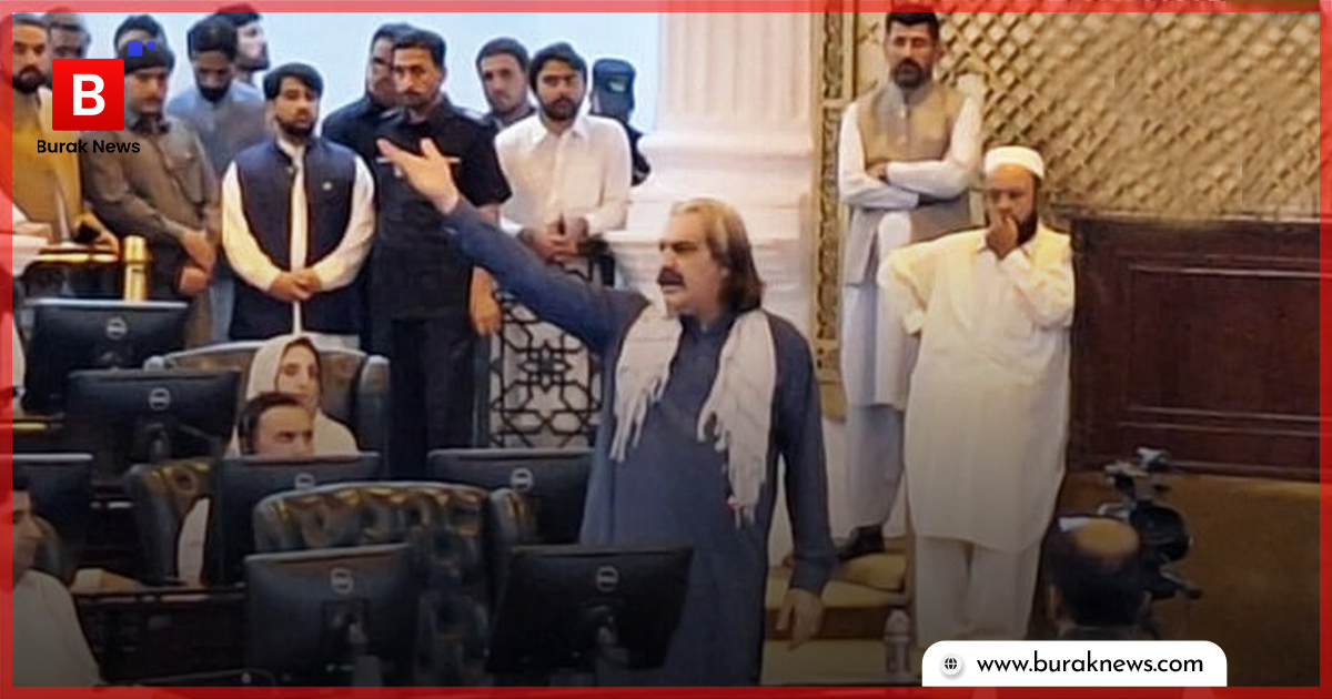 CM Ali Amin Gandapur resurfaces in KP Assembly